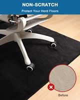 Tapis de chaise de bureau pour sols en bois dur