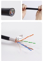 Cable de Red para Exteriores de Alta Velocidad Cat5e UTP de 8 Núcleos, Cobre Libre de Oxígeno, 100m/305m, Cable Todo en Uno para Ingeniería, OEM ODM
