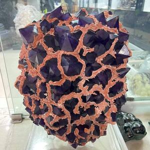 Grande Cluster di Cristallo di Ametista Naturale all'Ingrosso, Pietra di Quarzo Curativa, Geodi per Decorazione Casa - Product Image 1