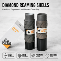 AQ BQ NQ HQ PQ Alésoir diamanté pour roche dure à grappe uniforme et pas de filetage standard, outils de forage minier