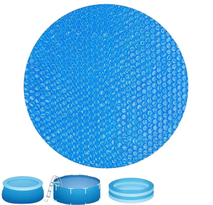 Couverture de <span class=keywords><strong>piscine</strong></span> solaire pour piscines <span class=keywords><strong>hors</strong></span> <span class=keywords><strong>sol</strong></span>, couverture à bulles bleues - Product Image 5
