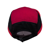 Gorro de gimnasio perforado impermeable, gorro para correr personalizado, gorro de 5 paneles