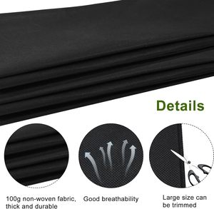 Udewo Fabric Liner Large Veg Trough Outdoor Raised Bed Planter Liner Non Woven Black <strong>Vegetable</strong> <strong>Trugs</strong> Herb Lightweight Breathable - Product Image 3
