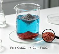 Poudre de fer de qualité industrielle haute pureté Fe 96% 97% 98% 40 mesh 80 mesh, poudre de fer réduite en éponge pour le remplissage métallique