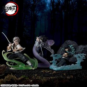 Figuras Coleccionables de Anime de Demon Slayer con Licencia Oficial, Set de Personajes <span class=keywords><strong>Pilares</strong></span>: Sanemi, Obanai, Muichiro, PVC y ABS - Product Image 4