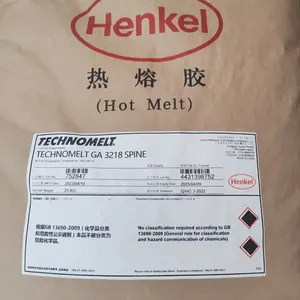 Henkel Technomelt GA 3218 adesivo branco para encadernação de revistas, adesivo para brochuras, 25kg, coluna