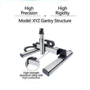 KNK KETH Carga 10-150kg Longitud Personalizada 50-1000mm Sistema de Pórtico de 3 Ejes XYZ con Tornillo de Bolas a Prueba de Polvo <span class=keywords><strong>Robot</strong></span> Cartesiano de Movimiento Lineal - Product Image 5