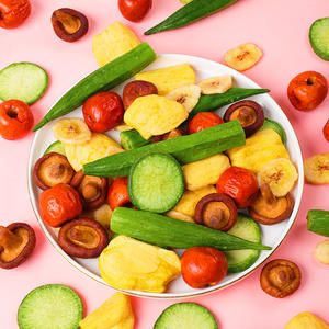 Croustilles <span class=keywords><strong>de</strong></span> fruits et légumes assortis frites sous vide, collations saines et croustillantes <span class=keywords><strong>de</strong></span> fruits et légumes - Product Image 3