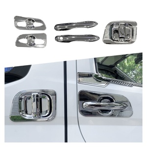 KQD Precio de Fábrica al por Mayor Accesorios para Automóviles Kits de Carrocería Completos en Cromo Negro para Hyundai/Toyota Hiace 2015-2019 - Product Image 1