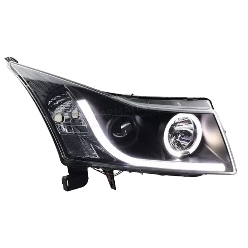 Carchevrolet sıcak satış far takımı LED DRL ön lambalar için sinyal kafa lambası açın Chevrolet Cruze 2009 2010 2011 - 2014