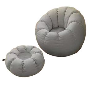 European Creamy Lazy Sofa Reclining Chaise Lounge Sheepskin Single Rotating Living Room Bedroom - Product Image 1