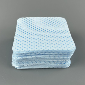 <span class=keywords><strong>Etiqueta</strong></span> privada Sin pelusa 100% PP Gel de manicura no tejido Eliminación de esmalte de uñas Toallitas artísticas con caja - Product Image 2