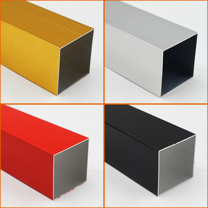 LENWA Экструзионная фабрика, квадратные/круглые/овальные/прямоугольные алюминиевые квадратные трубки - Product Image 3