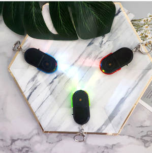 ตัวค้นหากุญแจกันหายสัญญาณกันหาย,ตัวระบุตำแหน่งพวงกุญแจนกหวีดเสียงพร้อมไฟ LED ขนาดเล็กเซ็นเซอร์ค้นหากุญแจกันหาย - Product Image 4