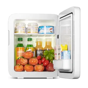 Refrigeradores portáteis do compressor 12L do congelador do refrigerador do carro do braço com porta-copos refrigerador portátil do curso 12V