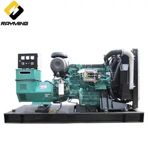 450kw diesel generator 562.5 kva generators set with Volvo engine TAD1642GE with base fuek tank export from China