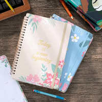 Wasserdichtes personal isiertes gedrucktes Notizbuch PU-Leder Benutzer definiertes A5 Hardcover Journal Notizbuch mit Logo