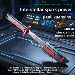 Épée <span class=keywords><strong>laser</strong></span> lumineuse en métal style <span class=keywords><strong>sabre</strong></span>, best-seller 2026, inspirée des stars, pour unisexe, à partir <span class=keywords><strong>de</strong></span> 14 ans - Product Image 2