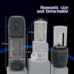 LIL MERMAID Male Masturbator Electric Masturbator for Man Portable Rechargeable Waterproof Mens Sex Toys Adult Toys - Product Image 2