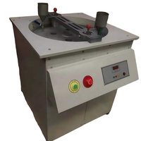 Probador de Dureza por Abrasión de Disco para Balasto de Vía Férrea de Piedra Triturada, Marca SF OEM, 600mm, 30-33rpm, 0.37KW, con Contador Digital para Pruebas de Desgaste de Roca