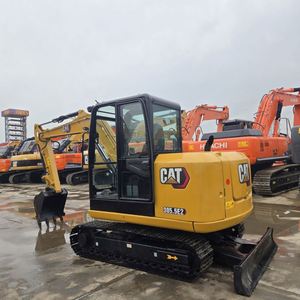 Miniexcavadora de cadenas Caterpillar CAT305.5E2 de 5.5 toneladas con certificación CE y cucharón, maquinaria de Japón, excavadoras en venta - Product Image 4