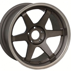 Rines Flrocky <span class=keywords><strong>Echo</strong></span> 15 16 17 18, 4X100 5X100 5X114.3, Rines para Auto Te37 Deep Dish - Product Image 2