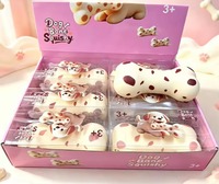 Jumbo Cartoon Frog Squishy Maltose Filled Durable TPR Shell Slow-Rise Squeeze Animal Sensory Gadget Bulk Wholesale Display-Box