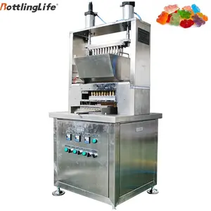 Small confectionery gummy jelly lollipop gummy candy making machine