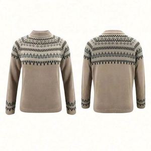 Top Fashion Custom Women Long Sleeve <b>Turtleneck</b> Women High Neck Knitted Pullover <b>Sweater</b> - Product Image 4