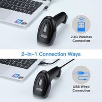 Escáner de Código de Barras Inalámbrico Bluetooth WM930 2D QR 1D