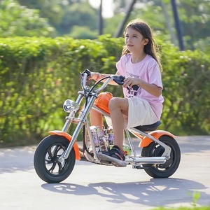 2023 Yeni 2 Tekerlekli Çocuk Elektrikli Motosikleti 24V 180W Motorlu Oyuncak Motosiklet Bluetooth ve Hoparlörlü Çocuk Elektrikli Scooter - Product Image 6