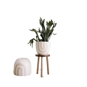 أرضية كبيرة حجر وعاء النبات - Product Image 1
