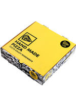 Caja de Pizza Personalizada YIYANG, Papel Corrugado Marrón con Relieve y Laminado Mate, Caja de Exhibición de Alimentos Reciclada