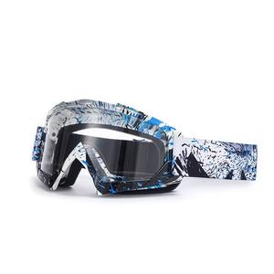 แว่นตากันลมสำหรับมอเตอร์ครอส ป้องกันรังสียูวี กันฝุ่น สำหรับผู้ชาย ผู้หญิง เด็ก วัยรุ่น ใช้กับรถเอทีวี ดิร์ทไบค์ ยูทีวี เอ็มเอ็กซ์ ออฟโรด - Product Image 4