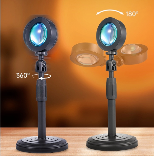 Hot Sale 16 Colors RGB Stretchable Sunset Light