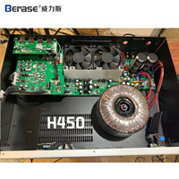 Amplificateur H-450 3 en 1 Classe A/B 2 canaux Amplificateur de puissance stéréo numérique Audio 450W Amplificateurs de puissance élevée