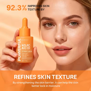 Suero Facial con Ácido Kójico, Vitamina C, Cúrcuma, Ácido Hialurónico y Glicerina, <span class=keywords><strong>Corrector</strong></span> de Manchas Oscuras, Iluminador y Antienvejecimiento - Product Image 4