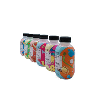 Professional <strong>Print</strong> Machine Custom Design Transparent Glossy Sticker <strong>Label</strong> Hot Shrink Sleeve for <strong>Bottles</strong> with Film - Product Image 3