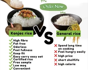 <span class=keywords><strong>Riz</strong></span> de Konjac OEM Slim Keto Friendly, <span class=keywords><strong>Riz</strong></span> Shirataki Sec, Aliment Diététique Riche en Fibres, Aussi Aliment de Survie - Product Image 5