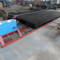 Équipement d'extraction aurifère haute performance : Table vibrante professionnelle 6S pour concentrateur de minerai d'or, de tantale et de niobium