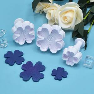 Emporte-pièces à pâtisserie en forme de chrysanthème / marguerite / feuilles de rose / papillon pour biscuits et fondant - Product Image 3