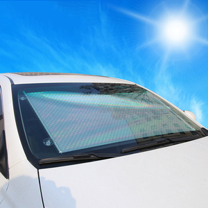 2026 Hot Selling Portable Fashionable Windshield PVC Foldable Sunshade Strong <strong>Sun</strong> <strong>Screen</strong> for <strong>Car</strong> Front Window - Product Image 2