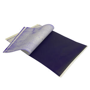 Film <span class=keywords><strong>de</strong></span> transfert bleu jetable BL <span class=keywords><strong>de</strong></span> haute qualité, 100 feuilles, format A4, pour <span class=keywords><strong>tatouage</strong></span> et accessoires PMU, facile à utiliser - Product Image 2