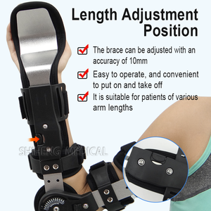 Soporte Metálico para la Mano para Rehabilitación de Fracturas y Artritis de <span class=keywords><strong>Codo</strong></span>, Soporte Ajustable para <span class=keywords><strong>Codo</strong></span> - Product Image 6