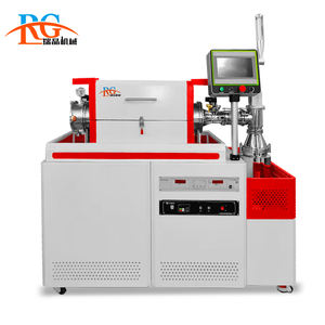 1000 ℃   Forno Elétrico de Tubo de Alto Vácuo para Tratamento Térmico de Brasagem e Recozimento de Cobre, Aço Inoxidável e Liga de Titânio - Product Image 1