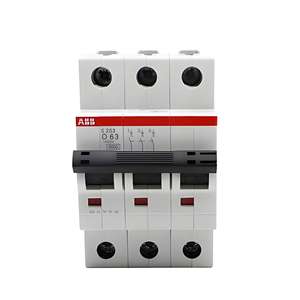 <span class=keywords><strong>Disjoncteur</strong></span> miniature ABB S202-C50 2P <span class=keywords><strong>50A</strong></span> Courbe C 6kA 230V 50/60Hz pour la protection contre les surcharges et les courts-circuits - Product Image 4