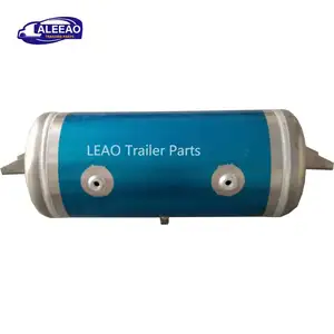 China Factory Semi Remolque Repuestos 40/60/80L Tanque de aire de aluminio para la venta