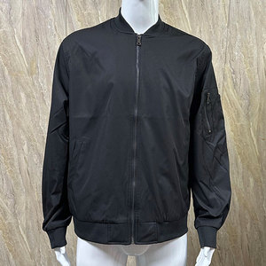 Veste coupe-vent pour homme personnalisée, imperméable, à séchage rapide, veste décontractée de sport, veste bomber zippée pour le travail en plein air, la randonnée, les voyages - Product Image 1