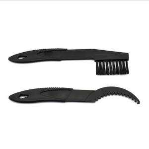 Cepillo de limpieza de placa de presión de volante de bicicleta, cepillo de limpieza de cadena de bicicleta de nailon de alta resistencia - Product Image 1