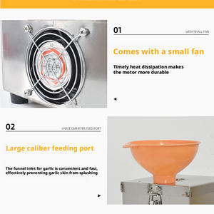 Descascador Automático de Alho Comercial - Máquina Elétrica de Descascamento em Aço Inoxidável para Processamento de Alho - Product Image 4